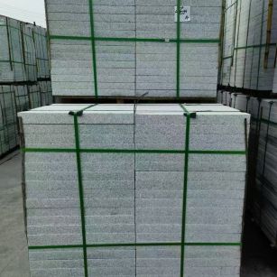 肇庆 芝麻白火烧，园林广场市政工程地铺石，1.8~5.0厚均有现货