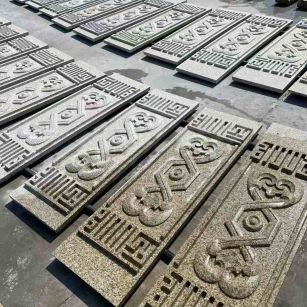 肇庆 黄金麻花岗岩外墙雕刻板