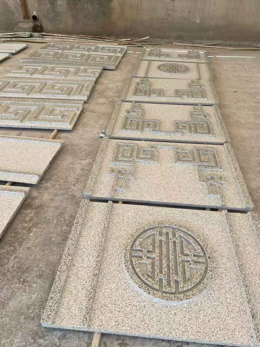 肇庆 白麻花岗岩外墙立面雕刻板