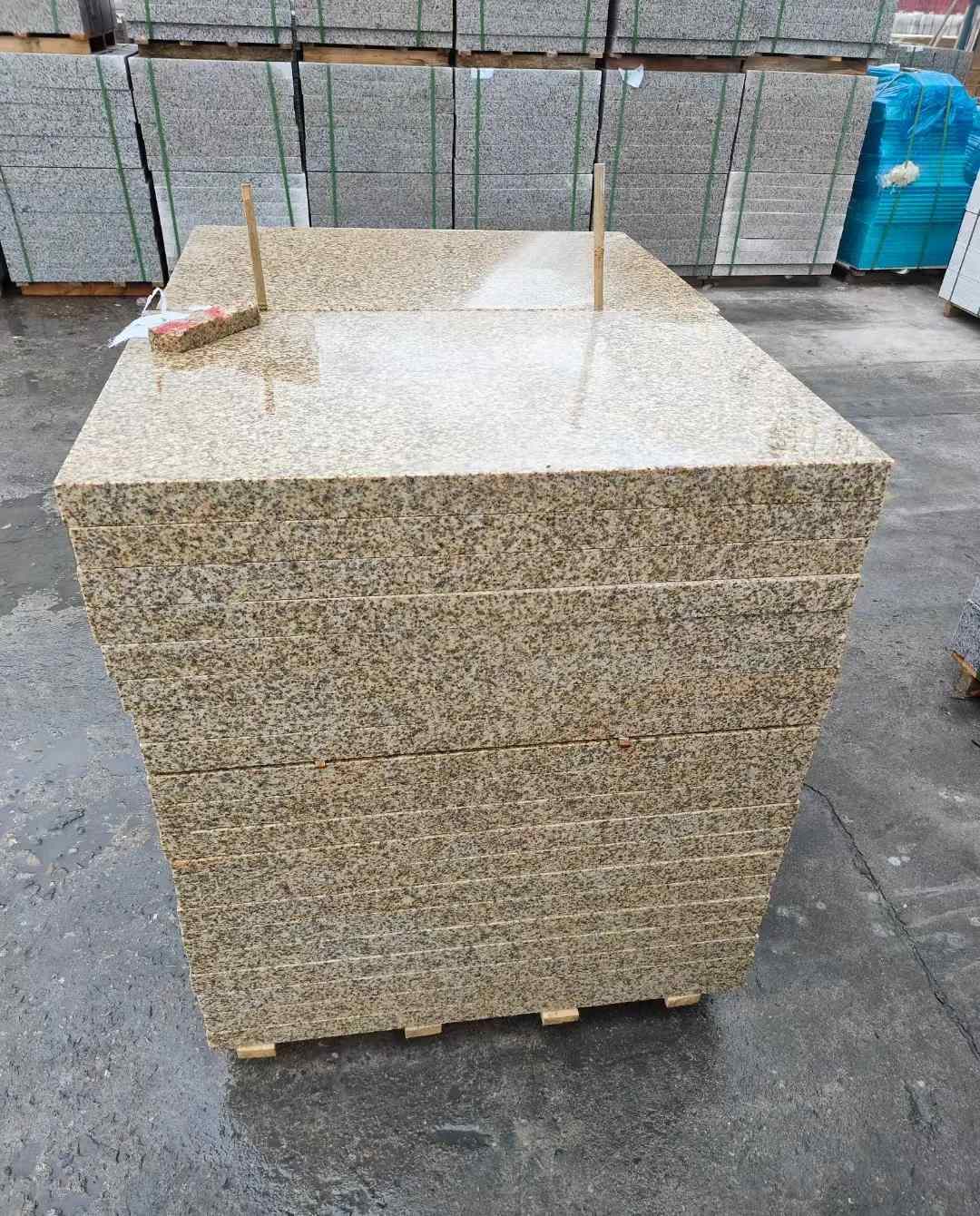 肇庆 湖北黄金麻花岗岩石材荔枝面外墙石材