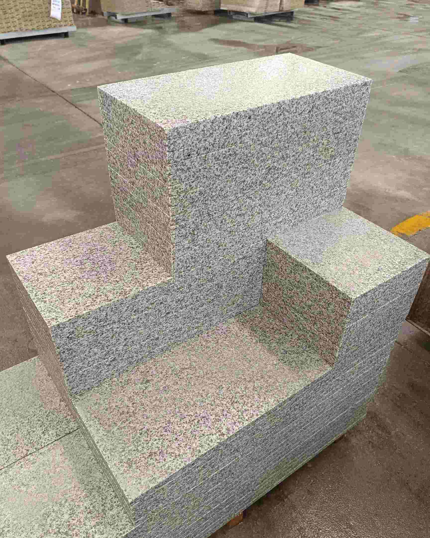 肇庆 白麻花岗岩荔枝面地铺石