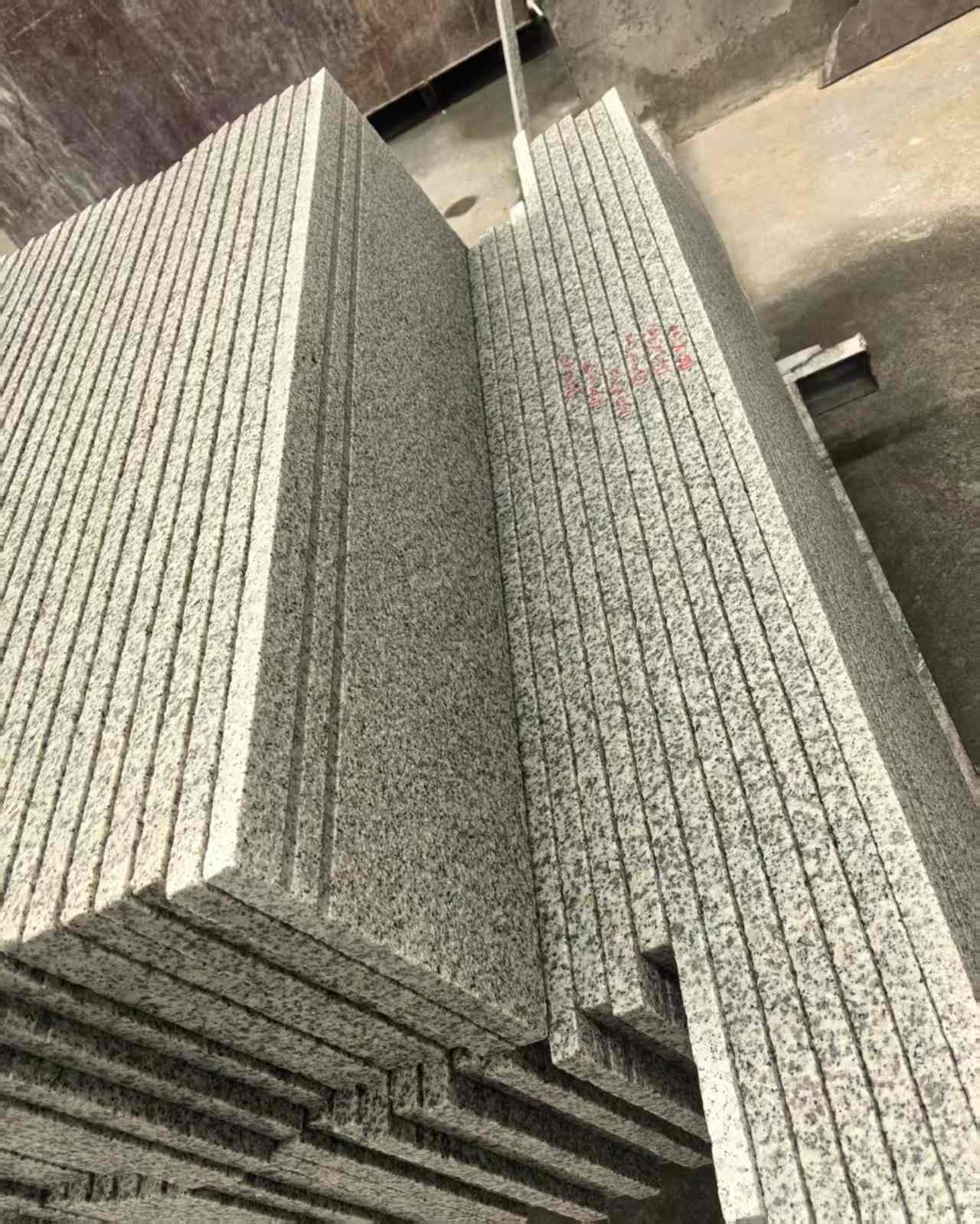 肇庆 白麻荔枝面花岗岩楼梯踏步