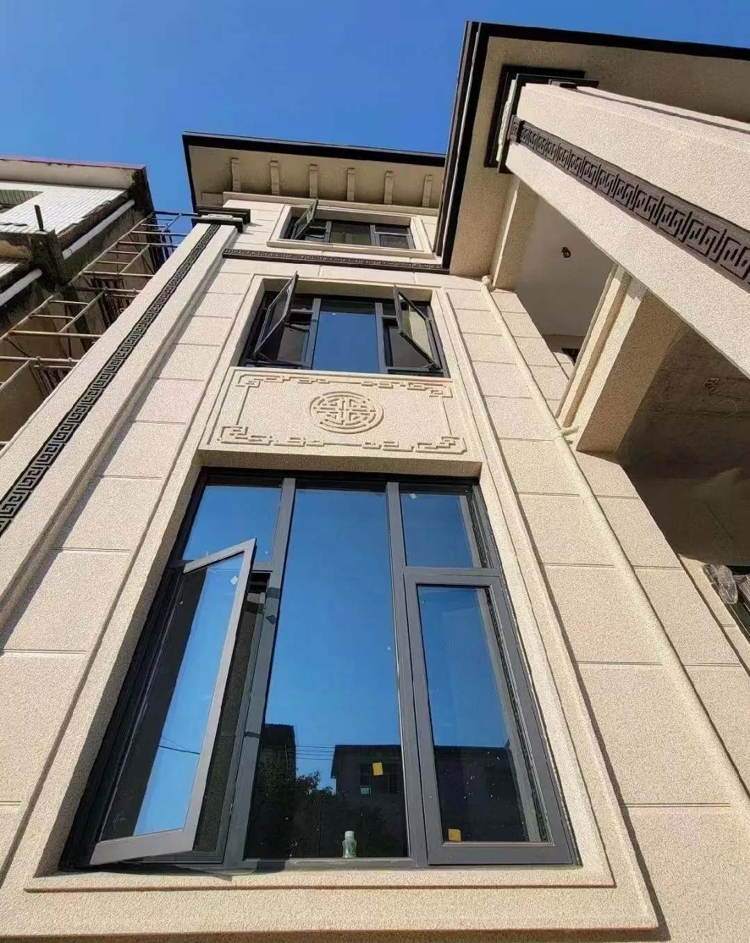 肇庆 黄金麻荔枝面别墅外墙干挂效果展示