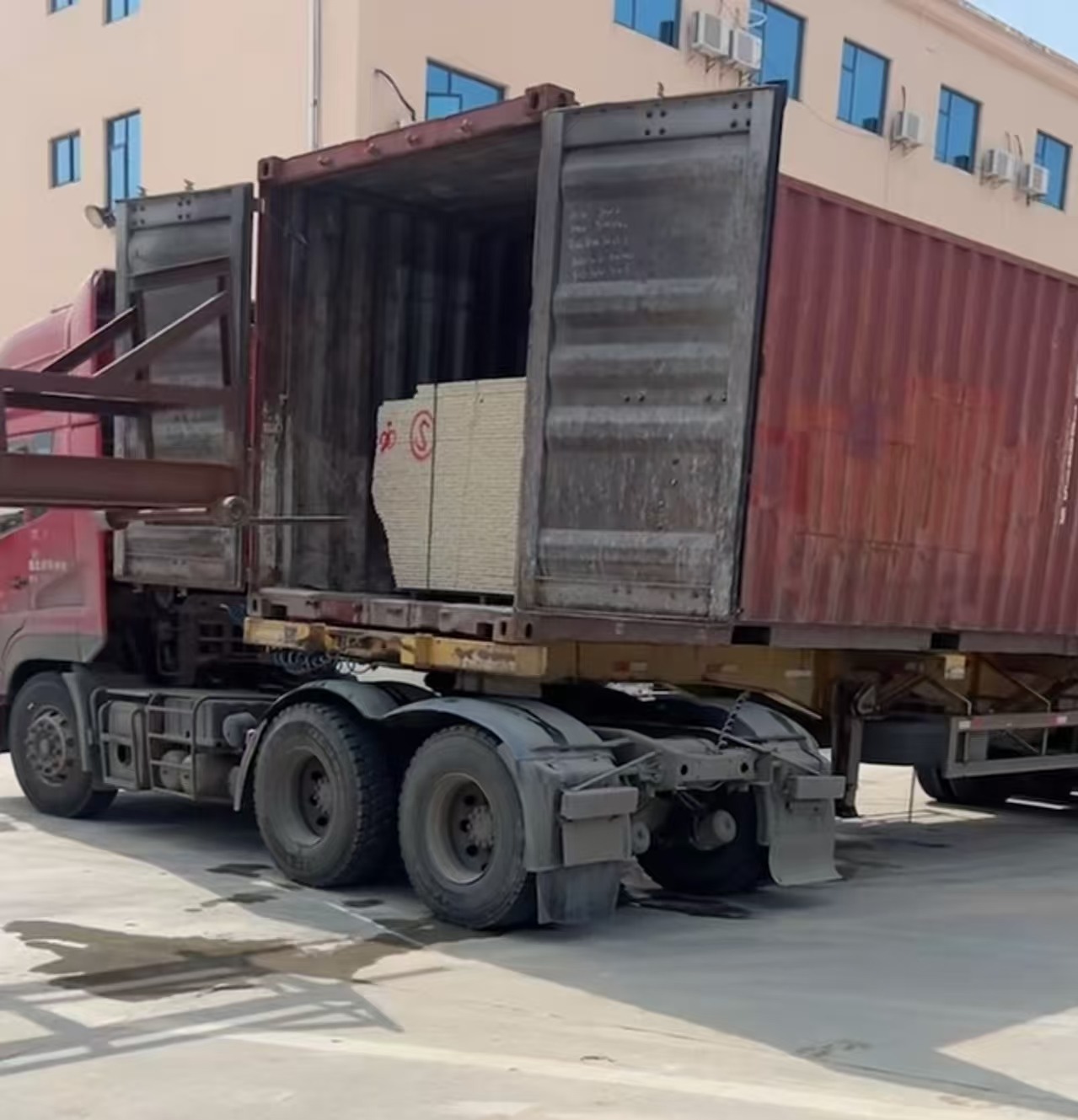 肇庆 黄金麻荔枝面毛板