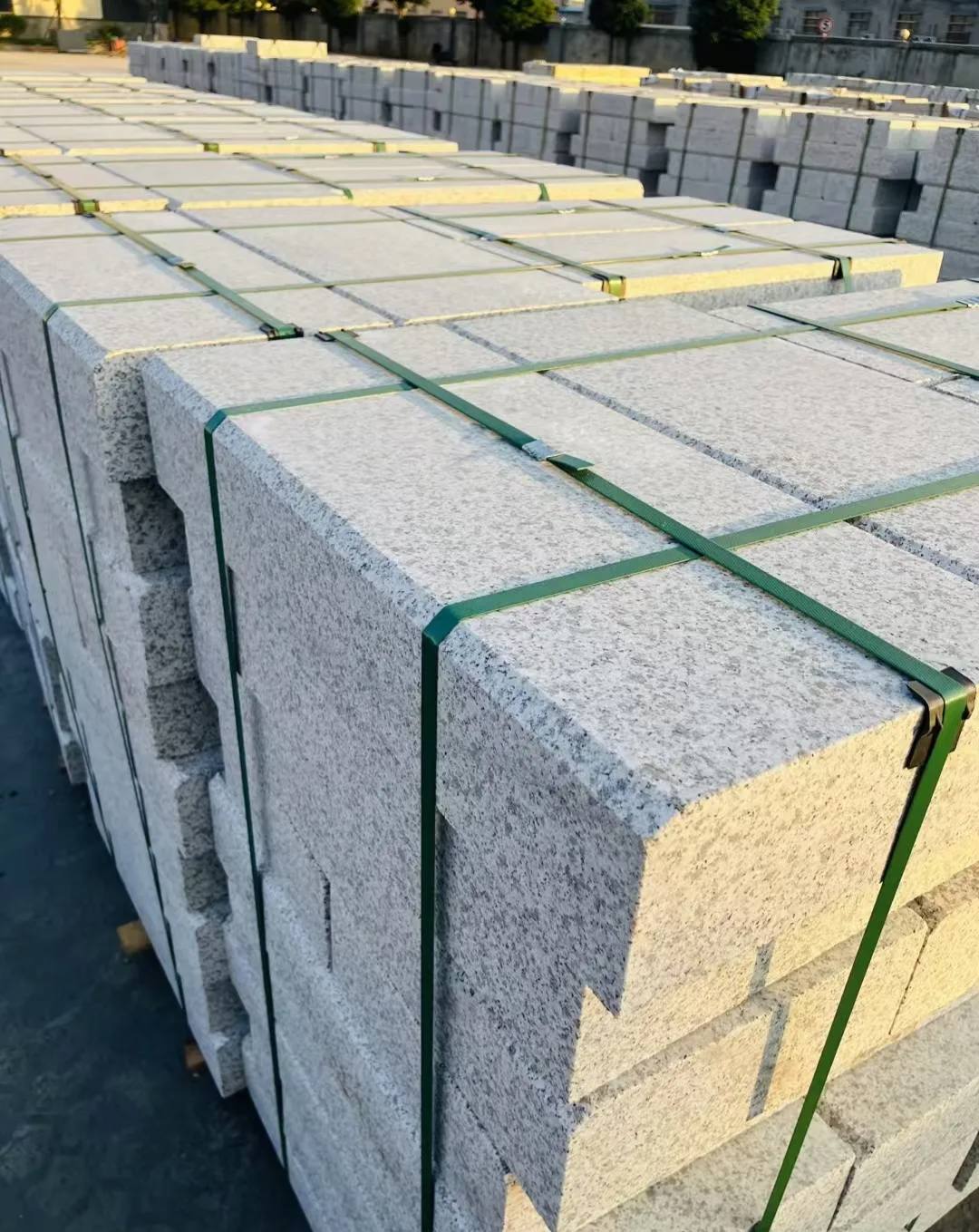 肇庆 白麻花岗岩路沿石，马路牙子，路缘石，平石，立缘石等