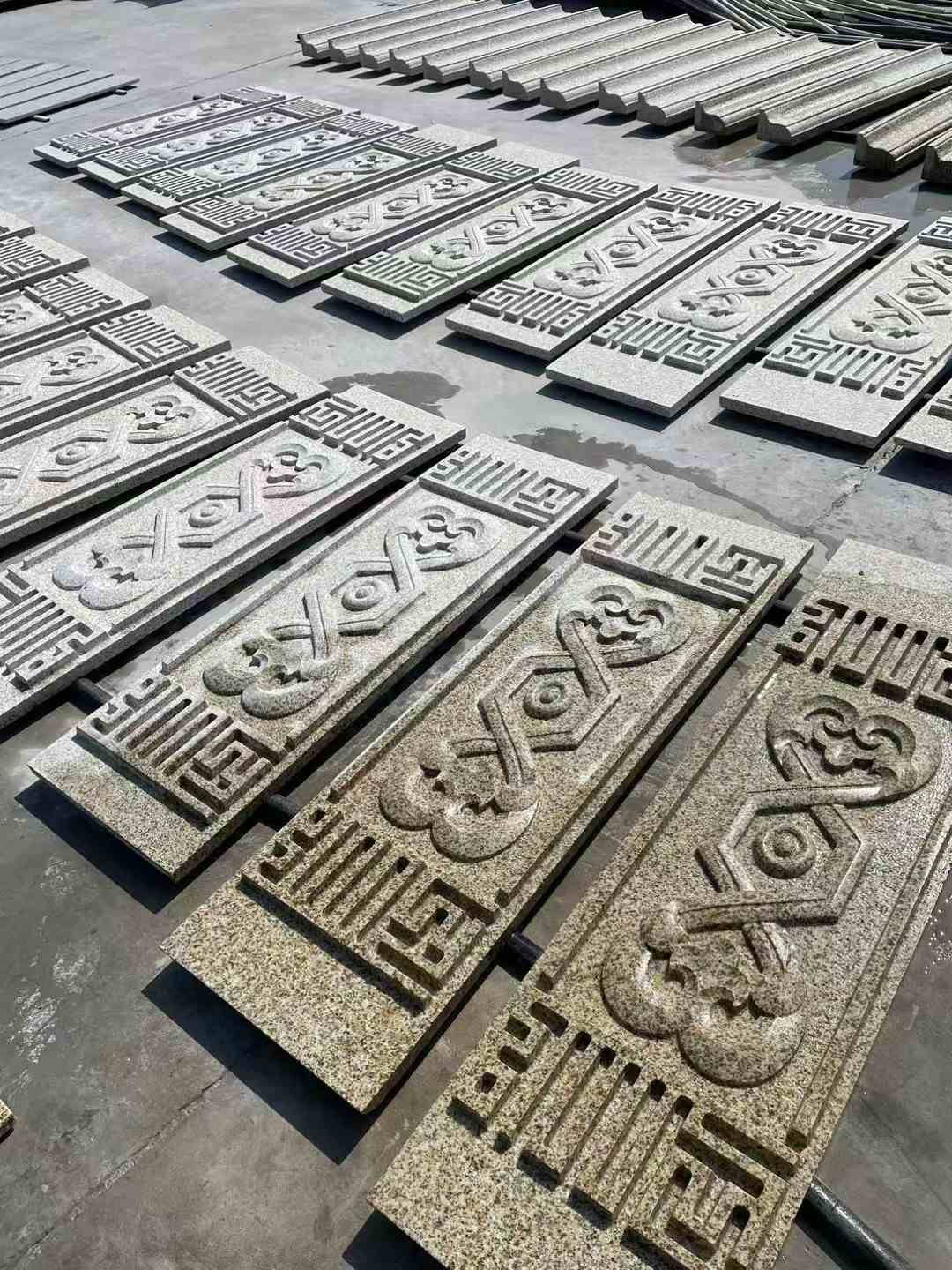 肇庆 黄金麻花岗岩外墙雕刻板