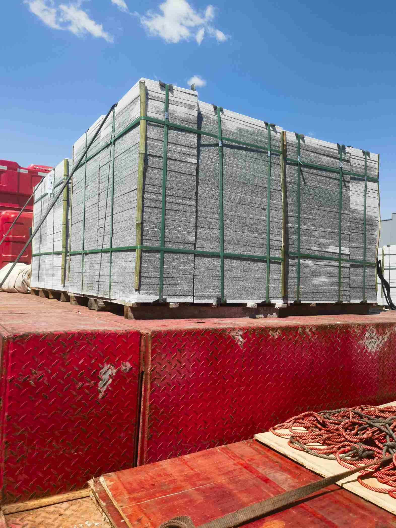 肇庆 芝麻白火烧规格板地铺石300*600/600*600